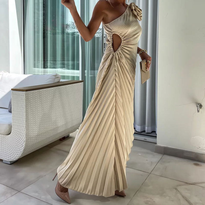 Elegant Midi Dress – Black
