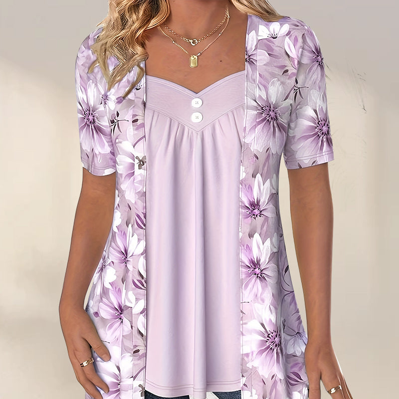 Women's Floral Print Blouse