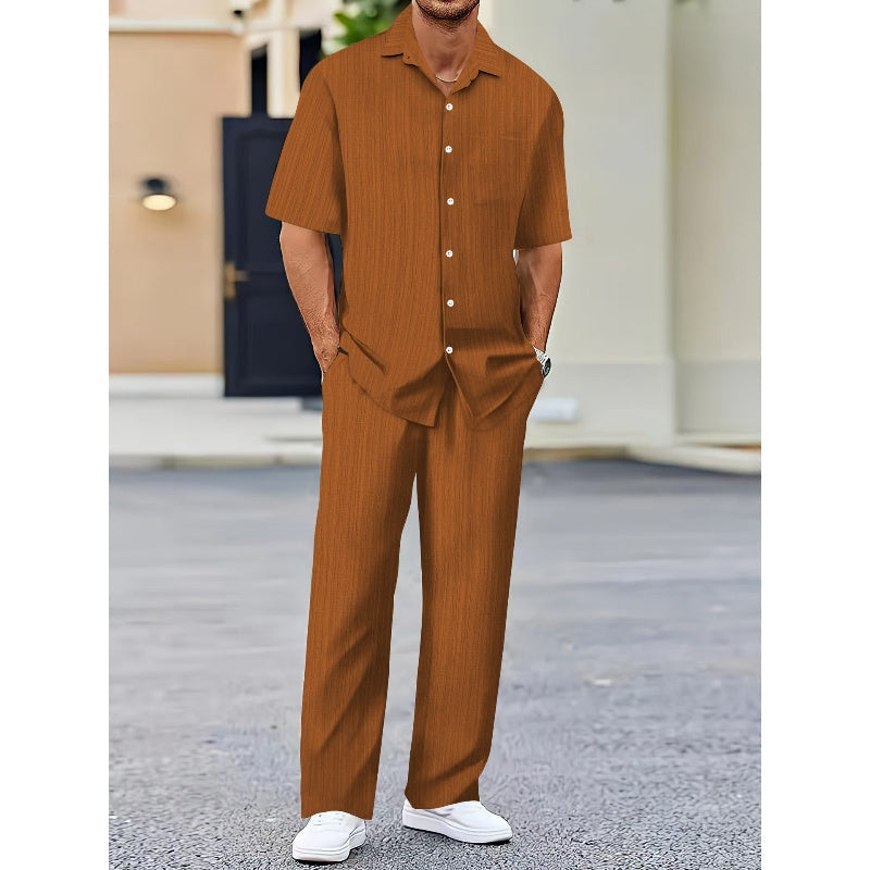 Linen Co-ord Set – White