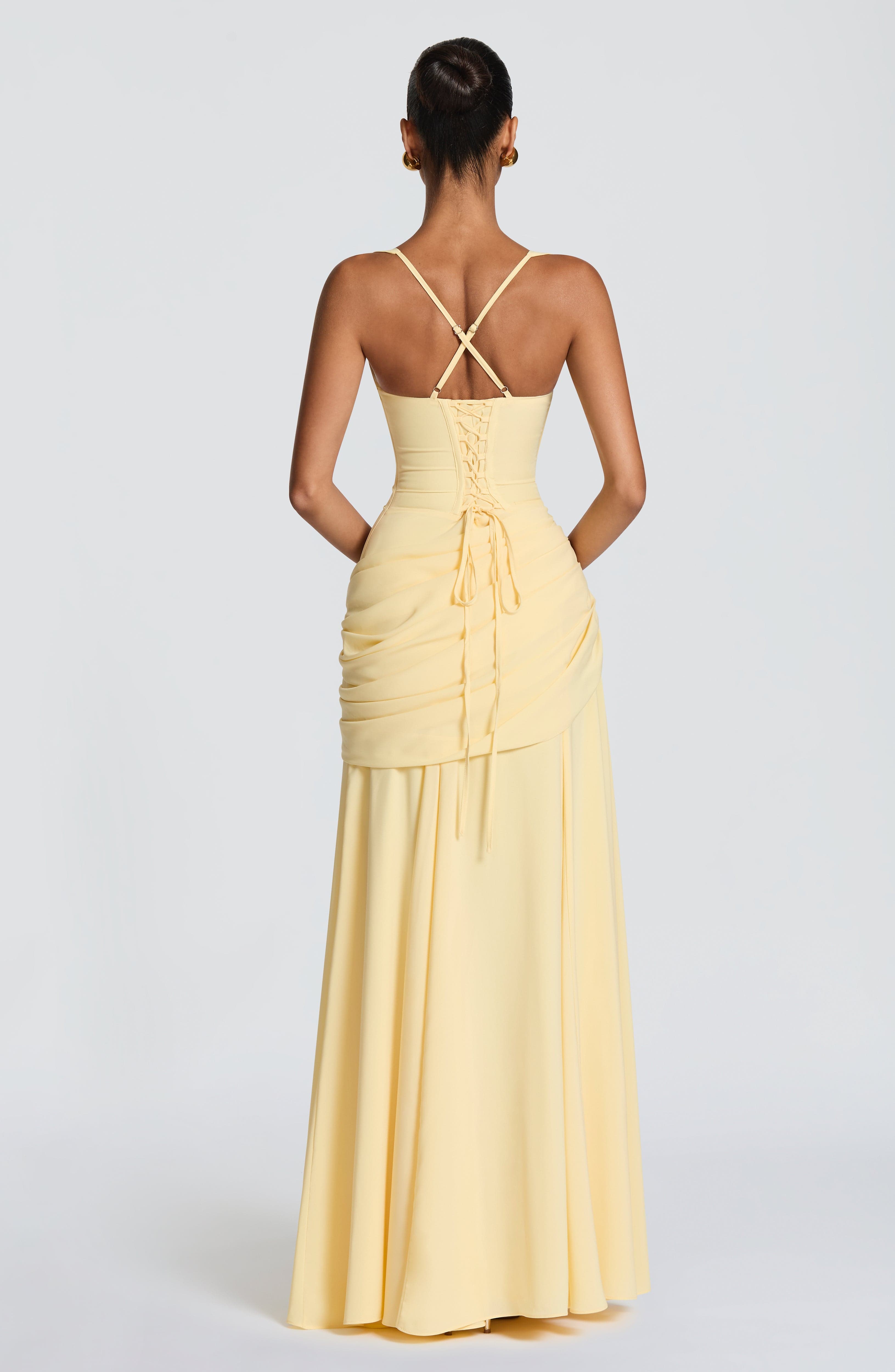 Sura Maxi Dress – Lemon