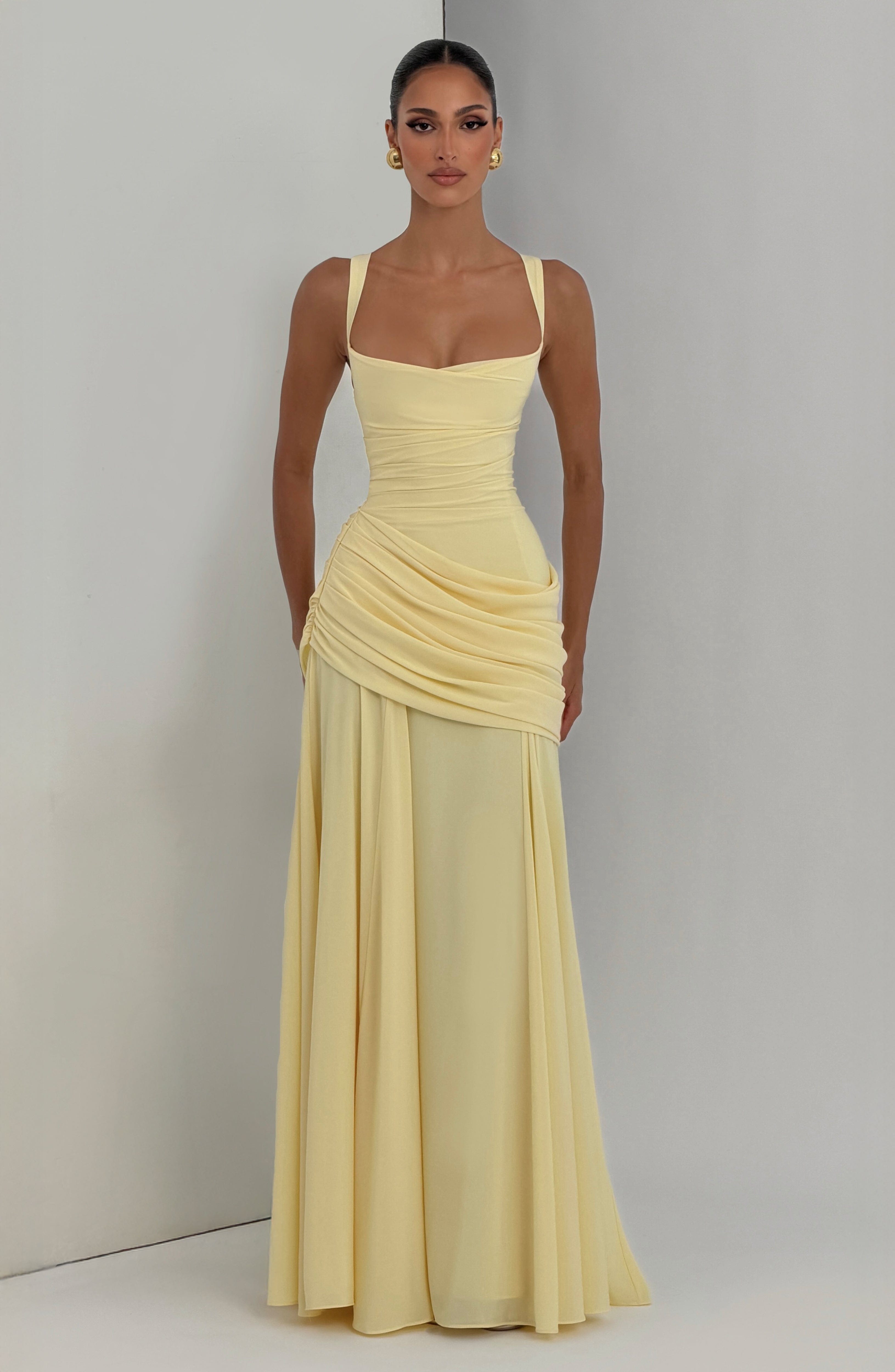 Sura Maxi Dress – Lemon