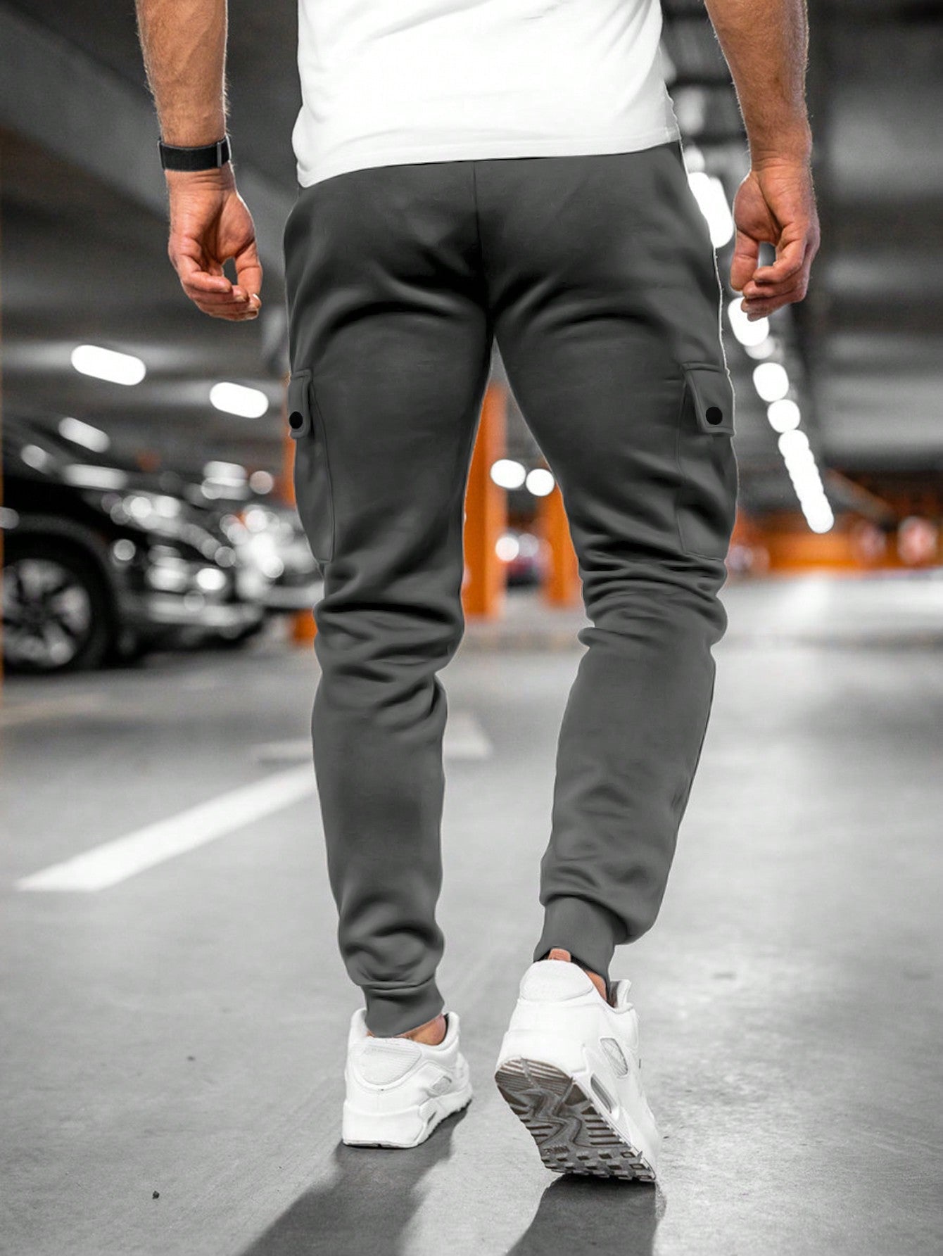 Men's Jogger Pants with Side Pocket