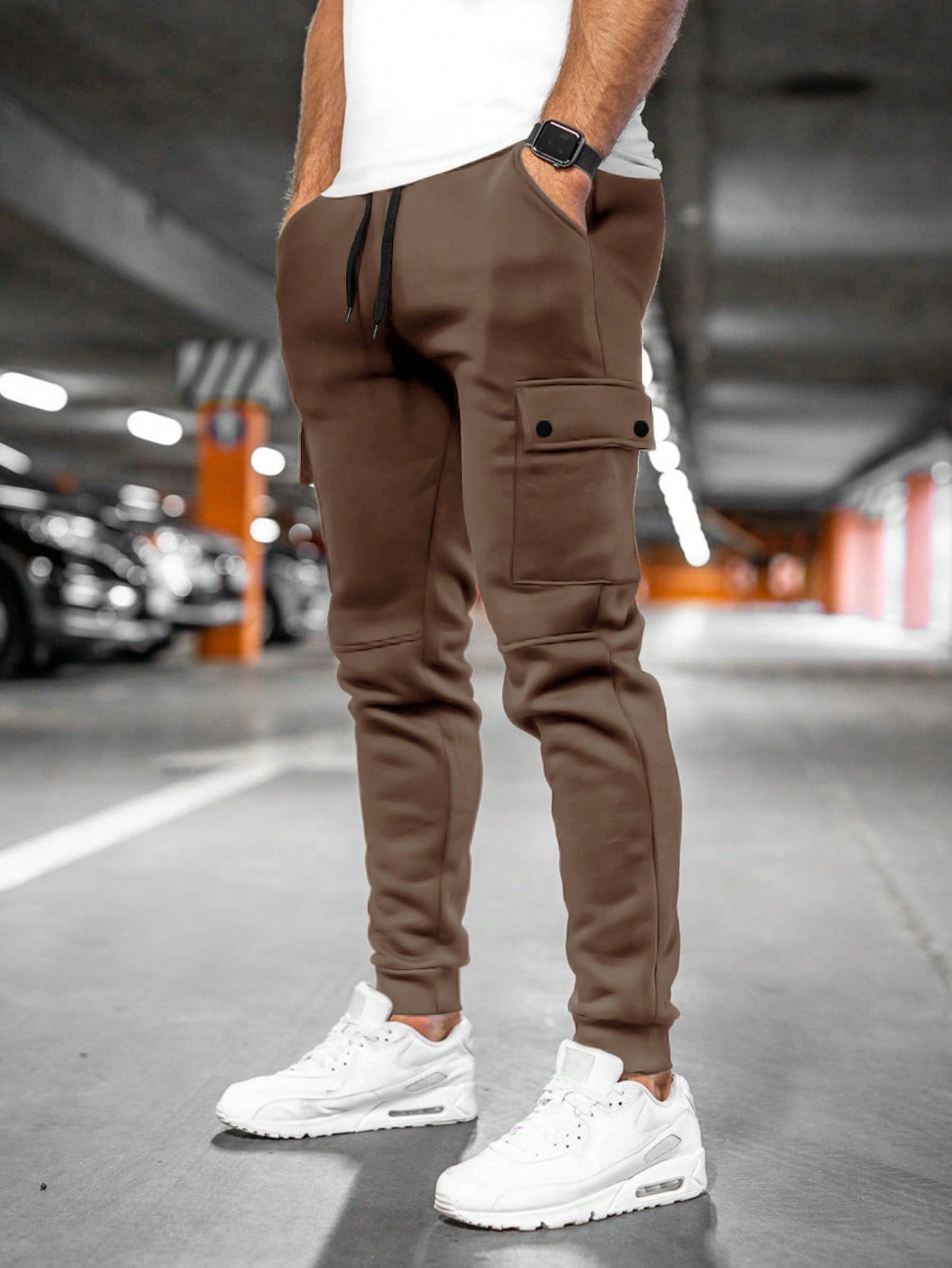Men's Jogger Pants with Side Pocket