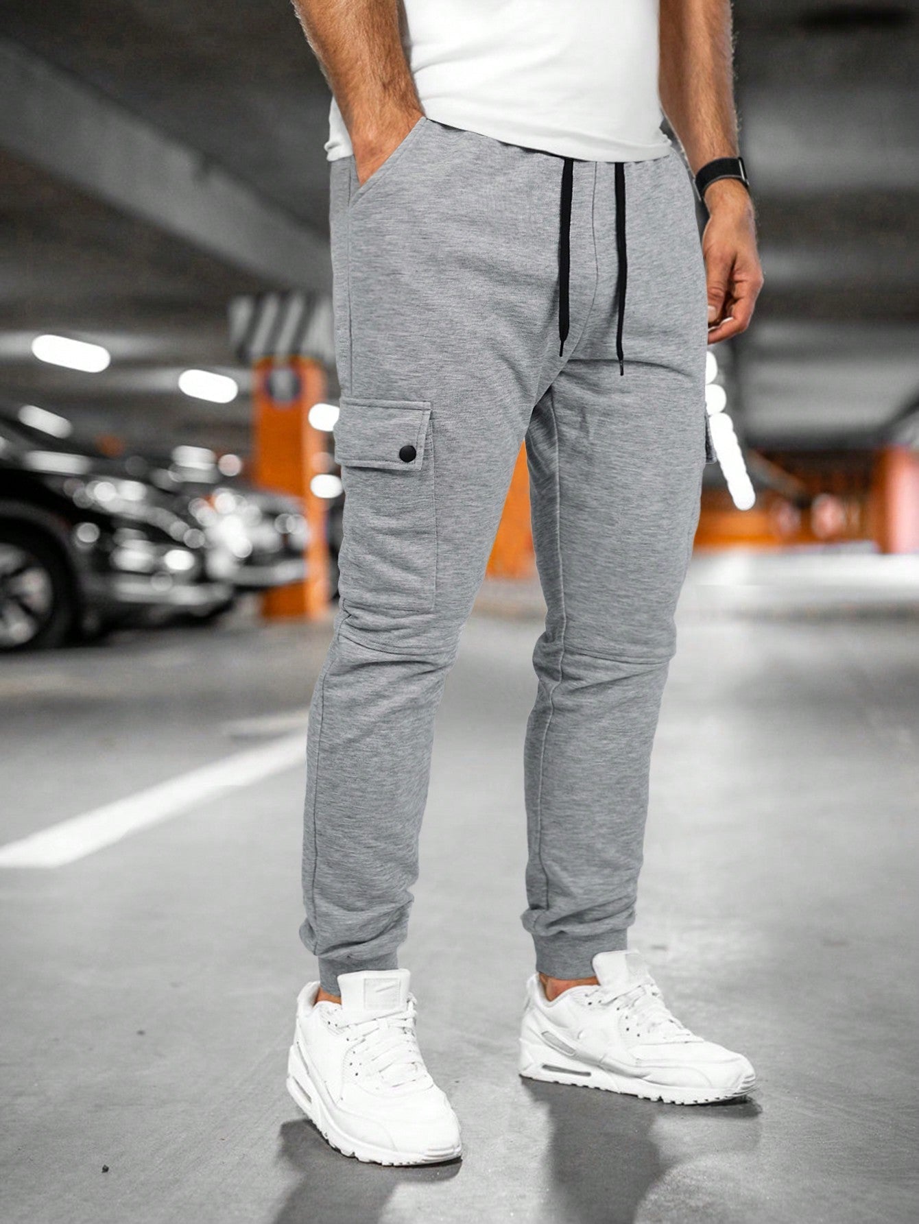 Men's Jogger Pants with Side Pocket