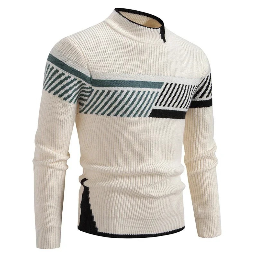 Women's Geometric Knit Sweater