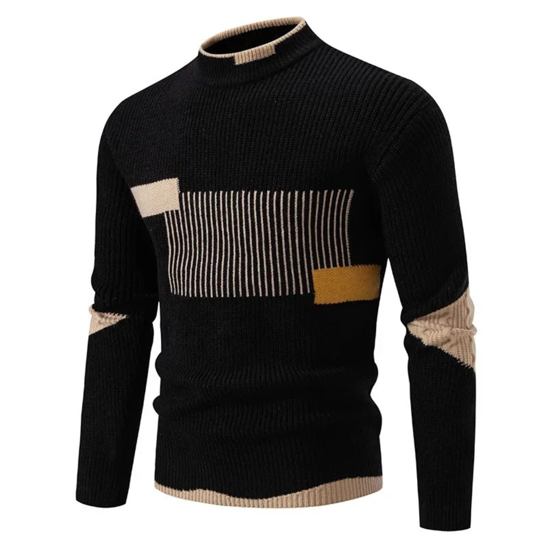 Women's Geometric Knit Sweater