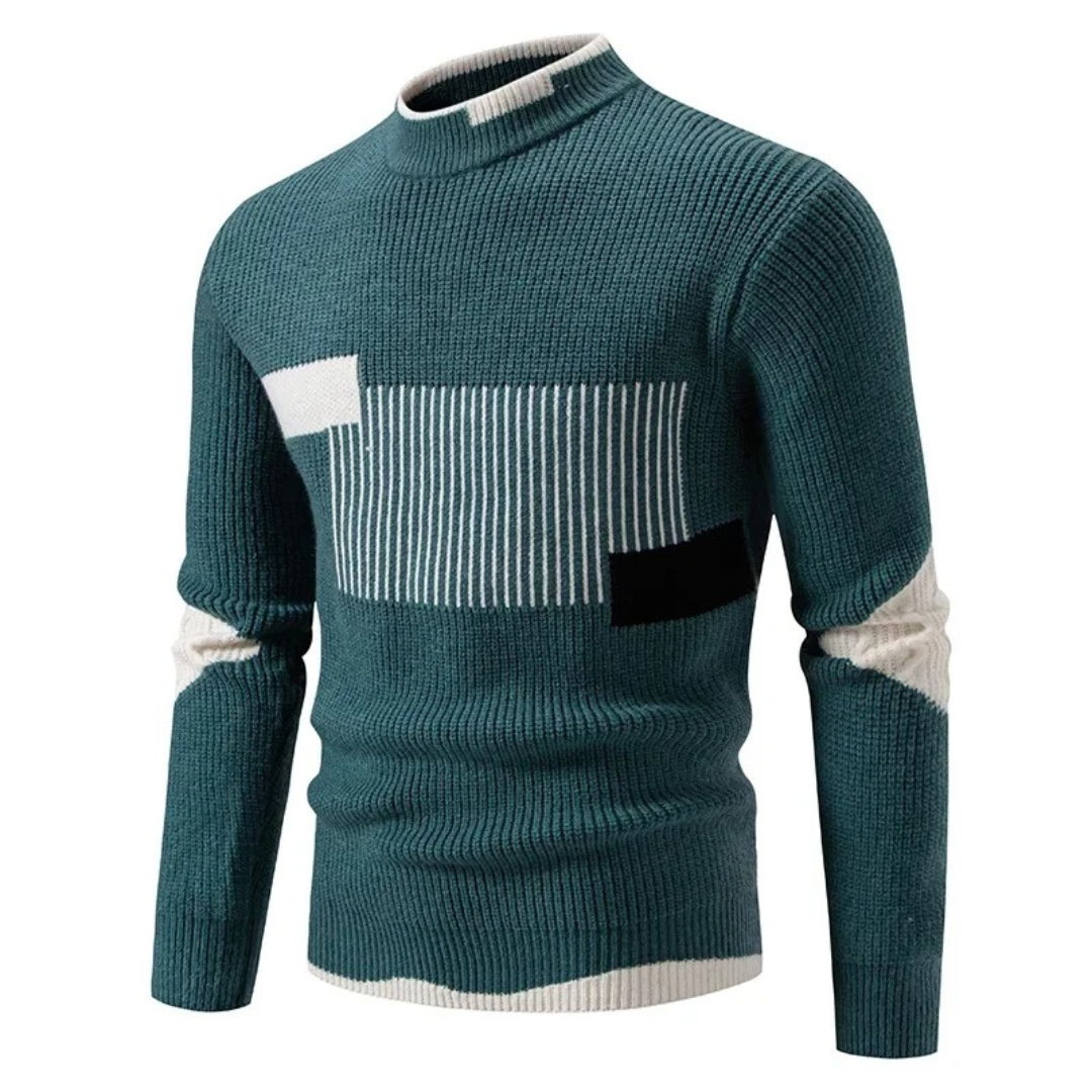 Women's Geometric Knit Sweater