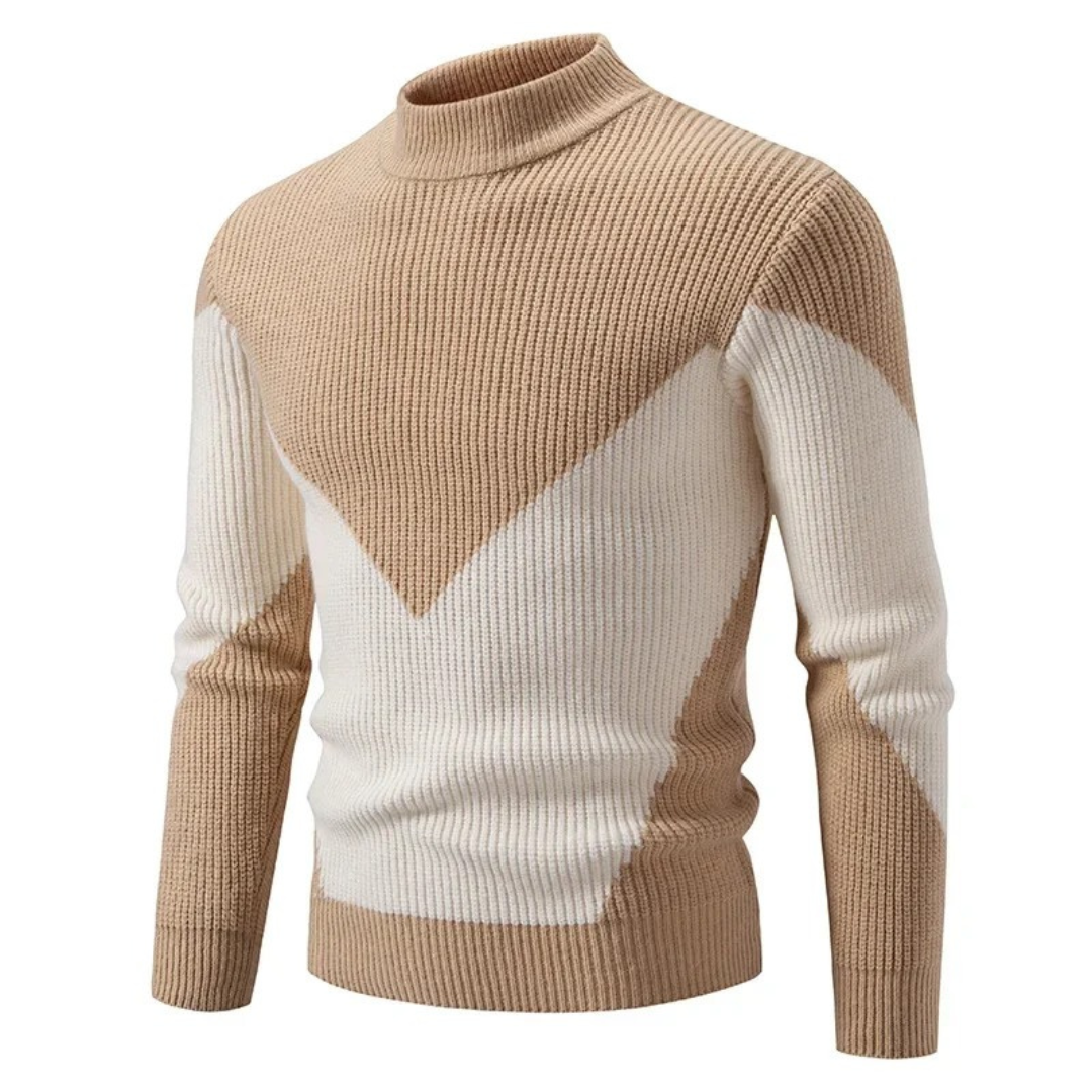 Women's Geometric Knit Sweater