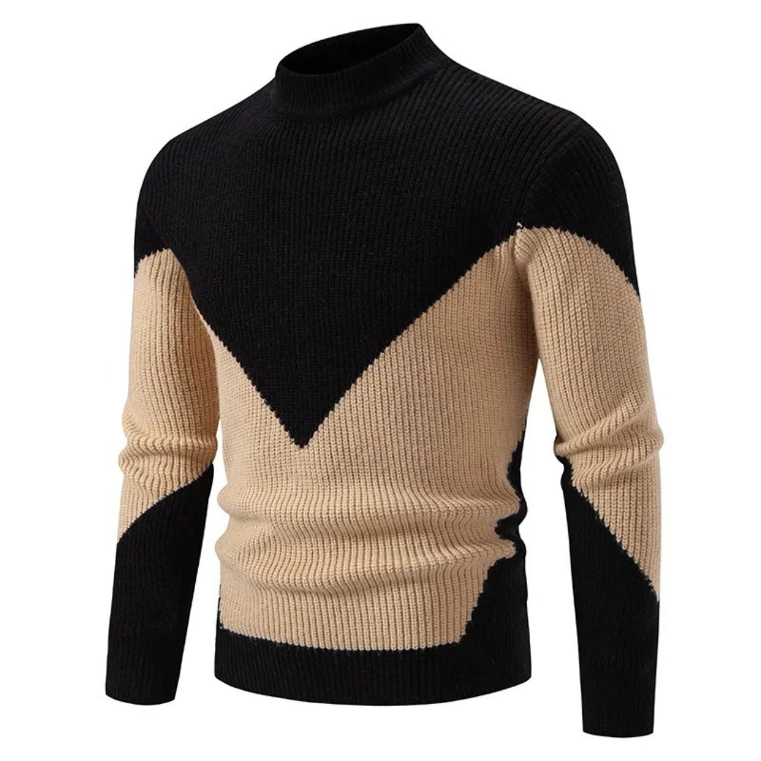 Women's Geometric Knit Sweater