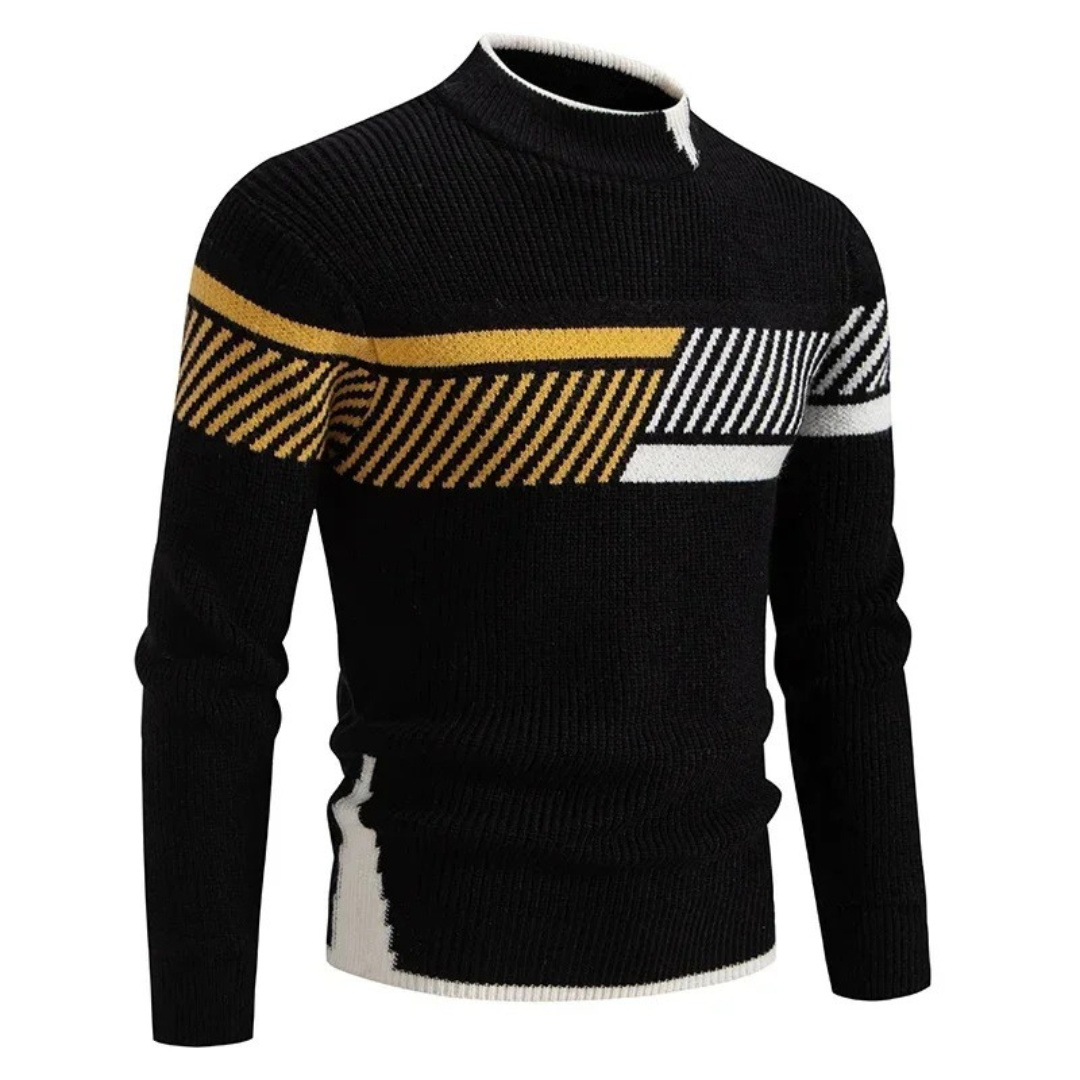 Women's Geometric Knit Sweater