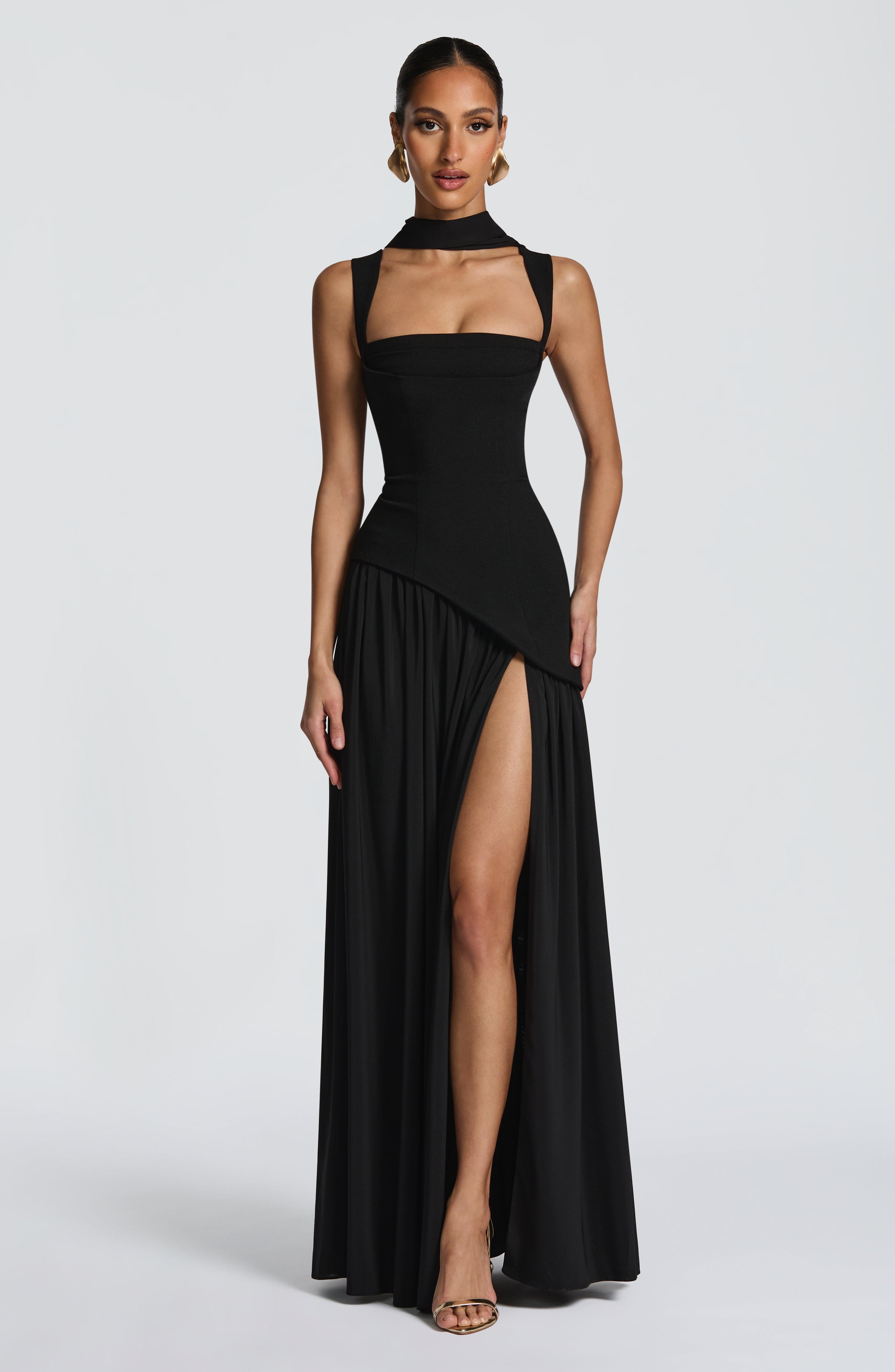 Tullulah Maxi Dress – Black