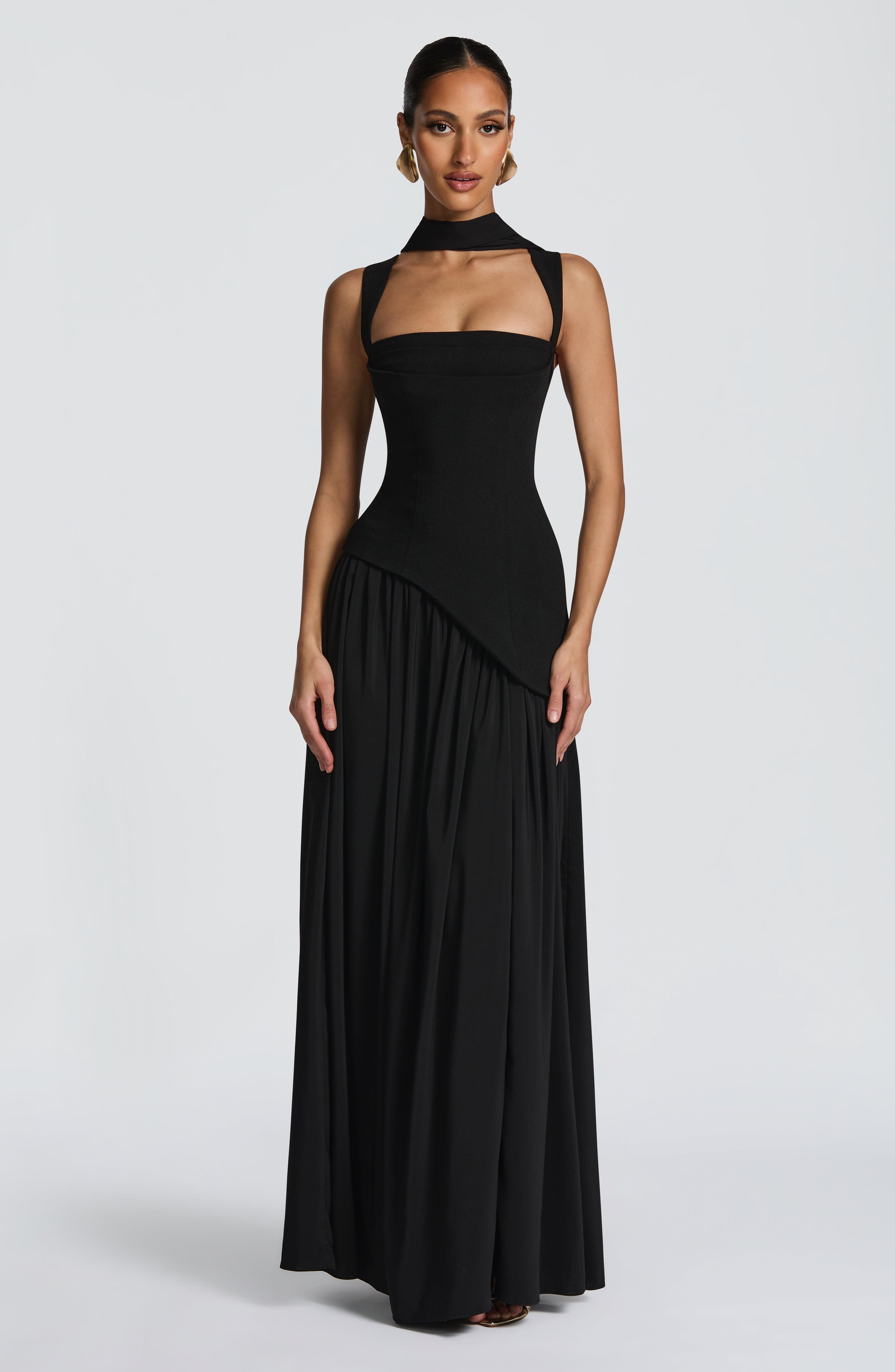 Tullulah Maxi Dress – Black