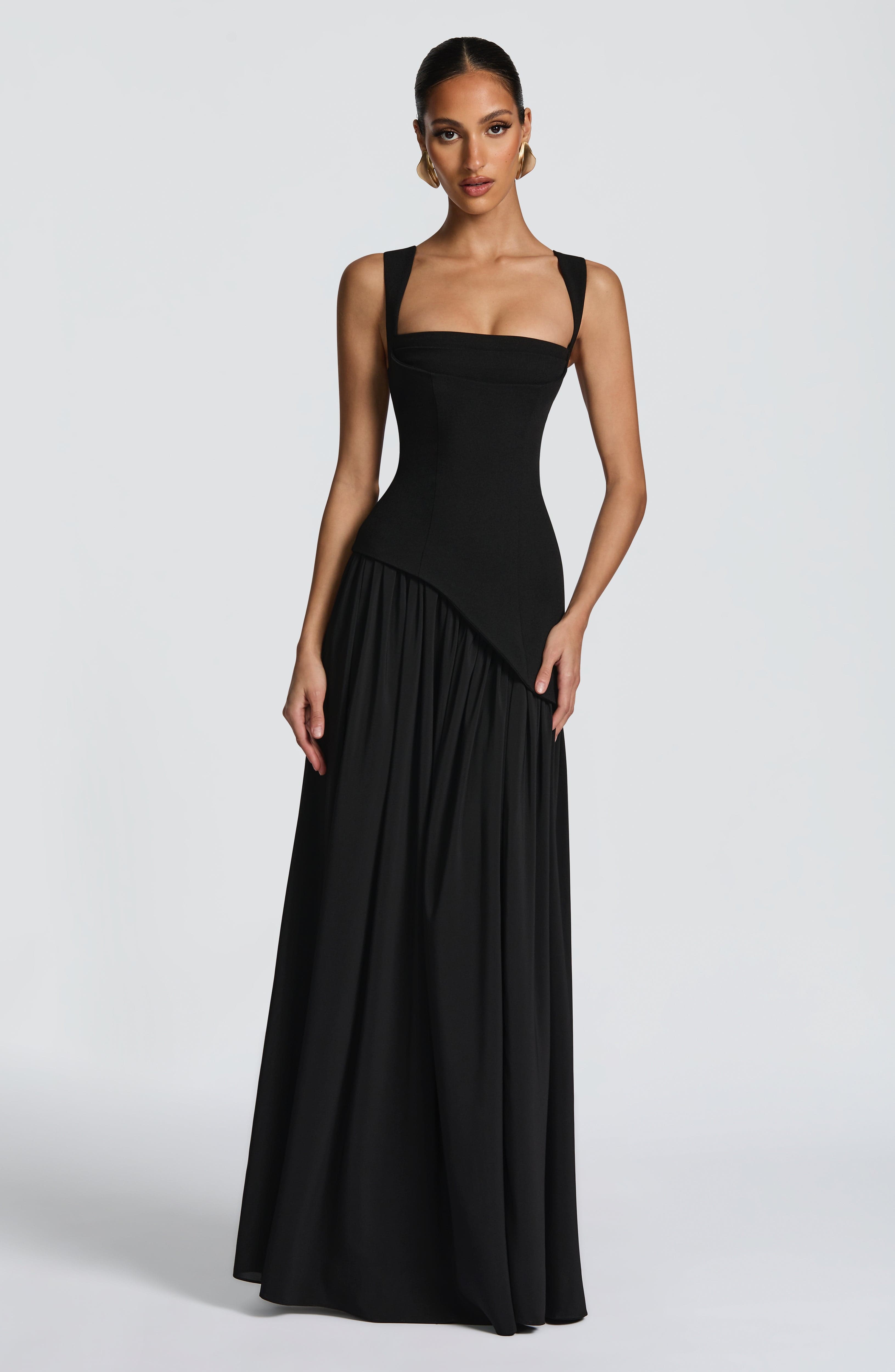 Tullulah Maxi Dress – Black