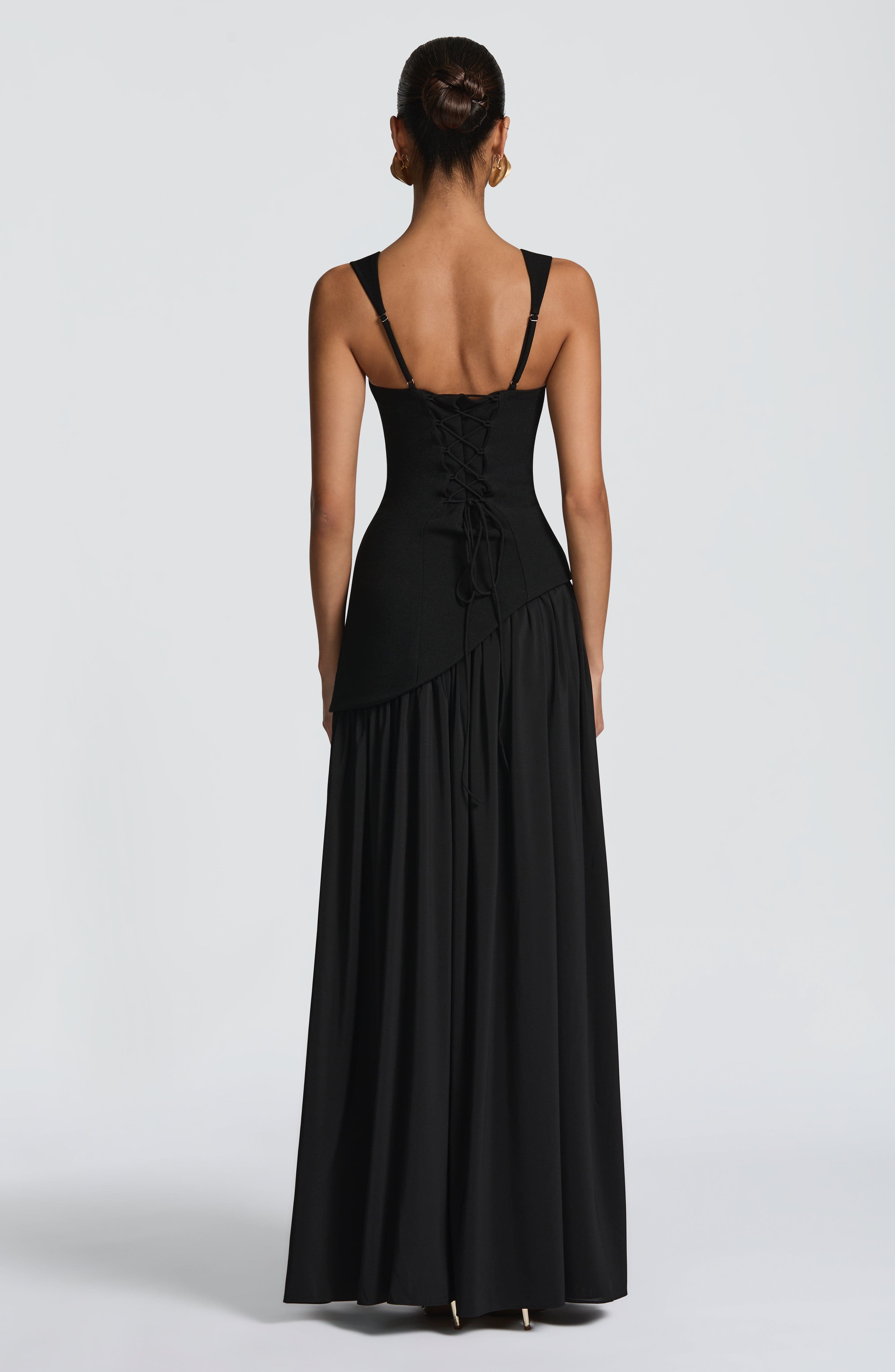 Tullulah Maxi Dress – Black