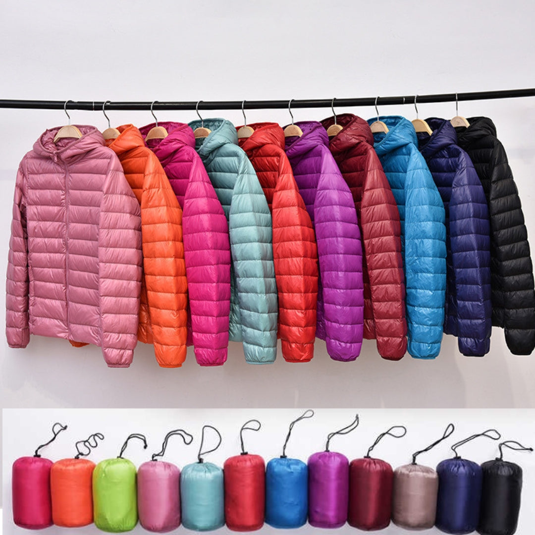 Ultralight Quilted Jacket with Hood