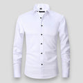 Men's Slim Fit Long Sleeve Stretch Shirt